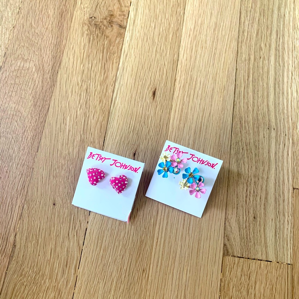 betsy johnson earrings
